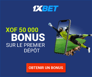 1xBet XOF 50 000 Bonus Sur le premier depot 
